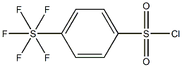 4-(Pentafluorothio)benzenesulfonyl chloride, 97% Structure