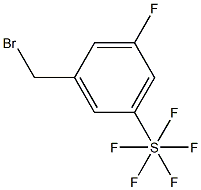 3-Fluoro-5-(pentafluorothio)benzyl broMide, 97%