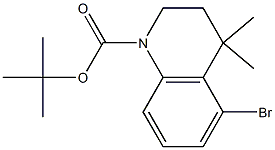 tert-butyl 5-broMo-4,4-diMethyl-3,4-dihydroquinoline-1(2H)-carboxylate