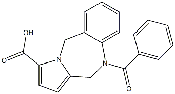 10-Benzoyl-10,11-dihydro-5H-benzo[e]pyrrolo[1,2-a][1,4]diazepine-3-carboxylic acid