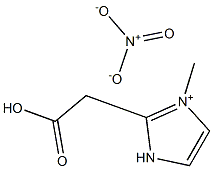 1-羧甲基-3-甲基咪唑硝酸盐,,结构式