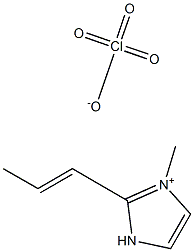 1-propenyl-3-MethyliMidazoliuM perchlorate Struktur