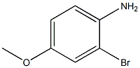 2-溴-4-甲氧基苯胺, , 结构式