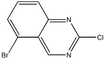 5-BROMO-2-CHLOROQUINAZOLINE Structure