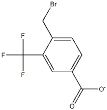 3-TrifluoroMethyl-4-broMoMethylbenzoate Structure
