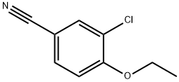 3-氯-4-乙氧基苯腈, 916596-02-6, 结构式
