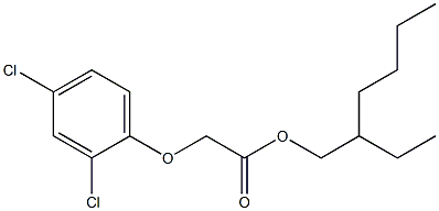 2,4-D 2-ethylhexyl ester Solution Structure