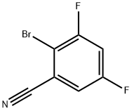2-溴-3,5-二氟苄腈,425379-37-9,结构式