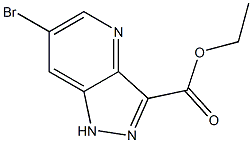 Ethyl 6-broMo-1H-pyrazolo[4,3-b]pyridine-3-carboxylate Struktur