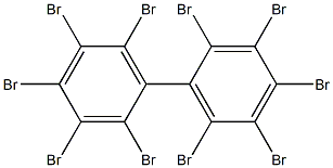 Decabromobiphenyl 100 μg/mL in Hexane Structure
