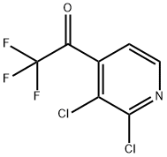 1-(2,3-dichloropyridin-4-yl)-2,2,2-trifluoroethanone Structure