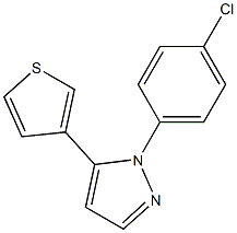 1-(4-chlorophenyl)-5-(thiophen-3-yl)-1H-pyrazole
