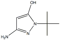 3 -氨基- 1 -叔丁基-1H -吡唑- 5-醇, 1269292-58-1, 结构式