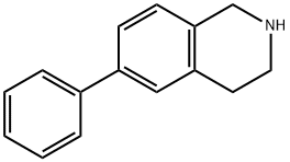 6-苯基-1,2,3,4-四氢异喹啉 结构式