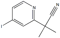 2-(4-iodopyridin-2-yl)-2-Methylpropanenitrile|2-(4-碘吡啶-2-基)-2-甲基丙腈