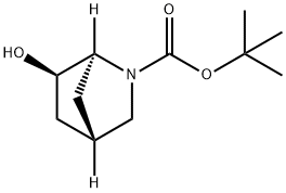 苄基-6-羟基-2-氮杂双环[2.2.1]庚烷-2-甲酸酯, 1099570-25-8, 结构式