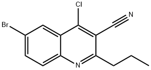 1263283-32-4 6-broMo-4-chloro-2-propylquinoline-3-carbonitrile