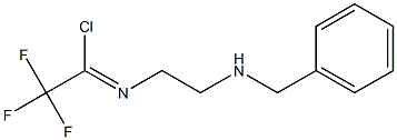 (Z)-N-(2-(benzylaMino)ethyl)-2,2,2-trifluoroacetiMidoyl chloride