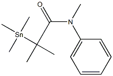 2-TriMethylstannyl N-PhenyltriMethylacetaMide Structure