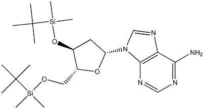  3', 5'-双-叔丁基二甲基硅烷基氧-2'-脱氧-腺苷