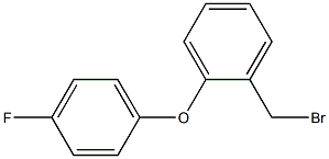 2-(4-Fluorophenoxy)benzyl broMide, 95% Structure