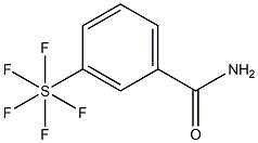 3-(Pentafluorothio)benzaMide, 97% Structure