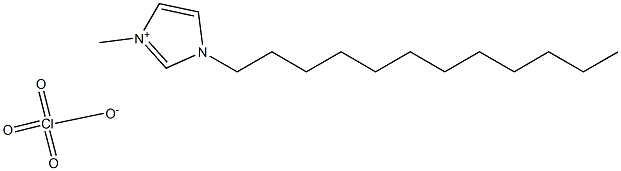 1-十二烷基-3-甲基咪唑高氯酸盐 结构式