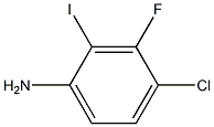 4-Chloro-3-fluoro-2-iodo-phenylaMine Structure