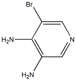 5-bromopyridine-3,4-diamine Struktur