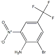 3-BroMo-5-nitro-4-aMinobenzotrifluoride Structure