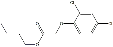 2.4-D butyl ester Solution Struktur