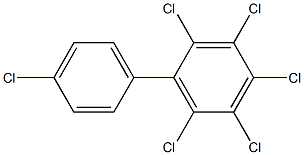 2,3,4,4',5,6-Hexachlorobiphenyl Solution Structure