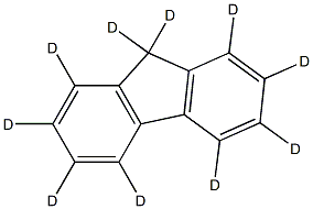 Fluorene  (d10) Solution Struktur