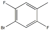 4-溴-2,5-二氟甲苯, , 结构式