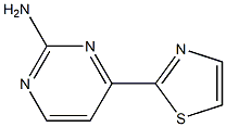 4 - (噻唑- 2 -基)嘧啶-2-胺 结构式