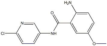2-aMino-N-(6-chloropyridin-3-yl)-5-MethoxybenzaMide Structure