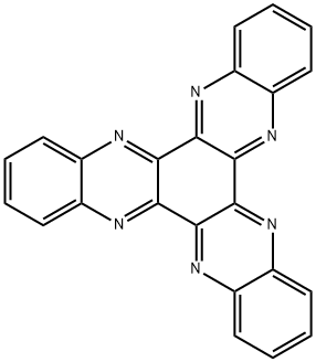 diquinoxalino[2,3-a:2',3'-c]phenazine Struktur