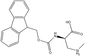 (S)-2-((((9H-fluoren-9-yl)Methoxy)carbonyl)aMino)-3-(Methylselanyl)propanoic acid Structure