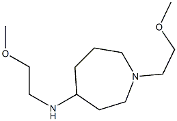 (2-Methoxy-ethyl)-[1-(2-Methoxy-ethyl)-azepan-4-yl]-aMine Structure