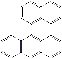 9-(Naphthalen-1-yl)anthracene Structure