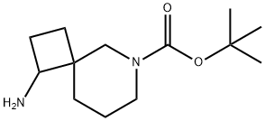 6-Boc-1-aMino-6-azaspiro[3.5]nonane Struktur