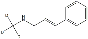 (E)-N-(Methyl-d3)-3-phenyl-2-propen-1-aMine 结构式