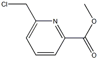 6-氯甲基吡啶-2-甲酸甲酯,,结构式