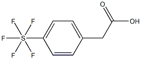  4-(五氟硫代)苯基乙酸,97%