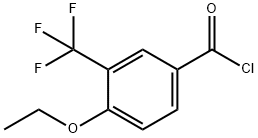 4-乙氧基-3-(三氟甲基)苯甲酰氯, 647010-69-3, 结构式