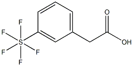 3-(五氟硫代)苯乙酸,97%