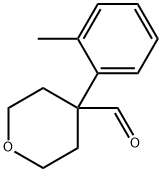 4-(o-Tolyl)tetrahydropyran-4-carboxaldehyde, 99% 化学構造式