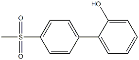 4'-Methanesulfonyl-biphenyl-2-ol,,结构式