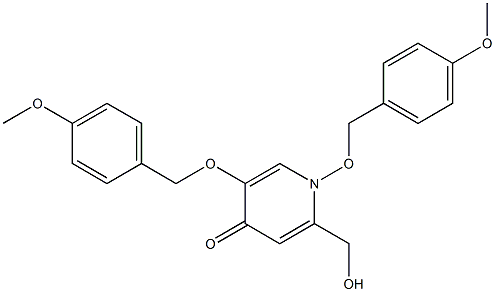 2-(hydroxyMethyl)-1,5-bis((4-Methoxybenzyl)oxy)pyridin-4(1H)-one