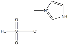 1-甲基咪唑硫酸氢盐,,结构式